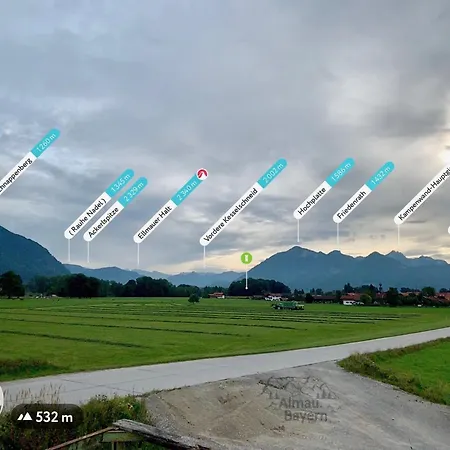 Almaubayern - Mit Bergblick Und Grossem Garten Übersee