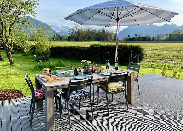Almaubayern - Mit Bergblick Und Grossem Garten Tatil Evi