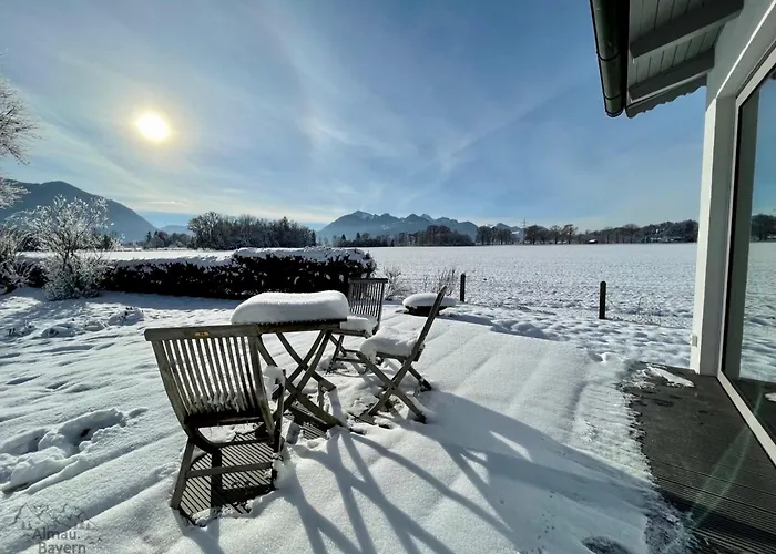 Almaubayern - Mit Bergblick Und Grossem Garten Tatil Evi