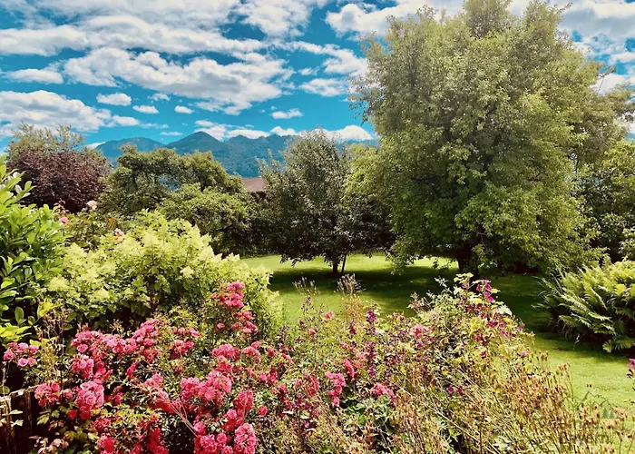 Almaubayern - Mit Bergblick Und Grossem Garten Tatil Evi Übersee