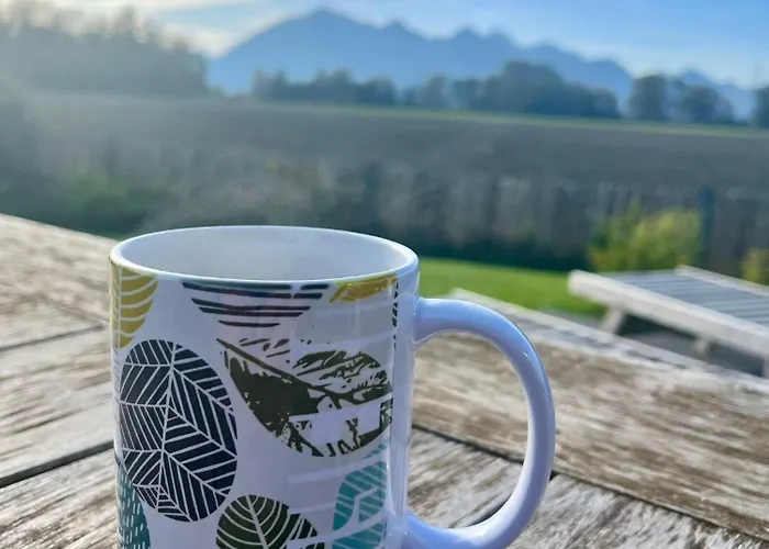 Tatil Evi Almaubayern - Mit Bergblick Und Grossem Garten Übersee