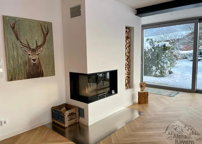 Tatil Evi Almaubayern - Mit Bergblick Und Grossem Garten